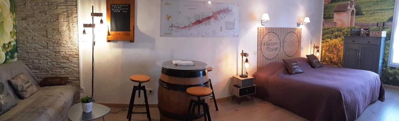 La Maison Rouge Ladoix - Proche Beaune Dış mekan fotoğraf